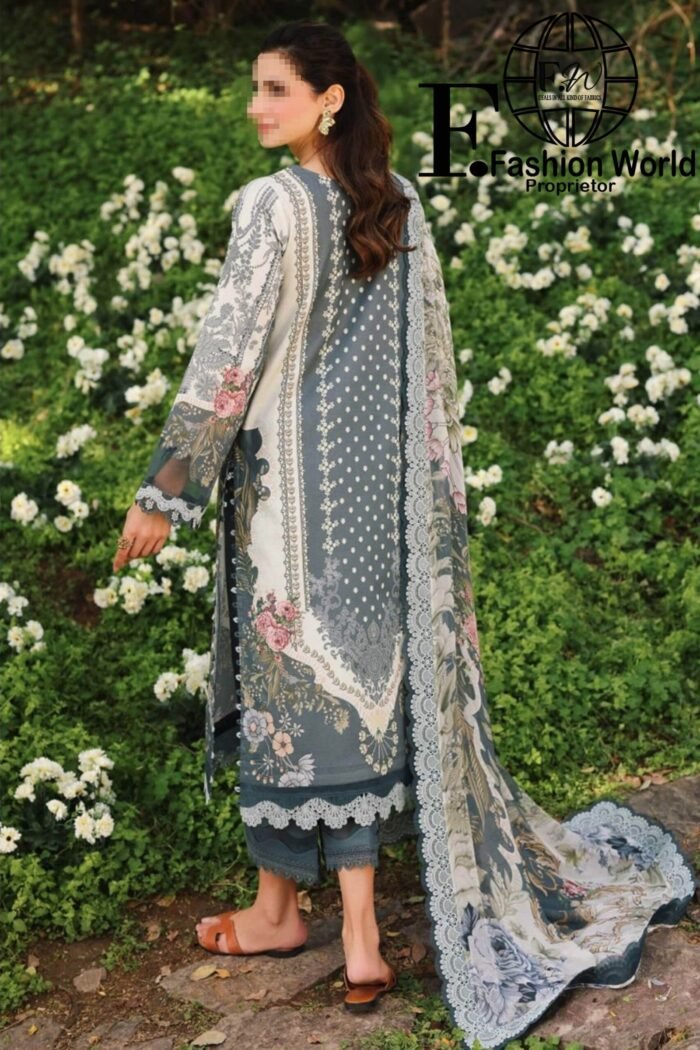 Firdous URBANE Digital  Printed Lawn SS 25 - Image 2