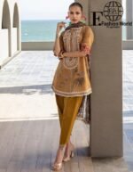 Zainab Chottani Embroidered Lawn 3-Piece Unstitched Suit – ZC25TL D-06 RAHMA | Luxury Collection 2025 - Image 7
