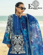 Zainab Chottani Tahra Embroidered Lawn 3-Piece Unstitched Suit – D-07 Bella | Luxury Collection 2025 - Image 3