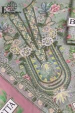 Iznik SFL-07 Chikankari Embroidered Lawn Suit - Image 6