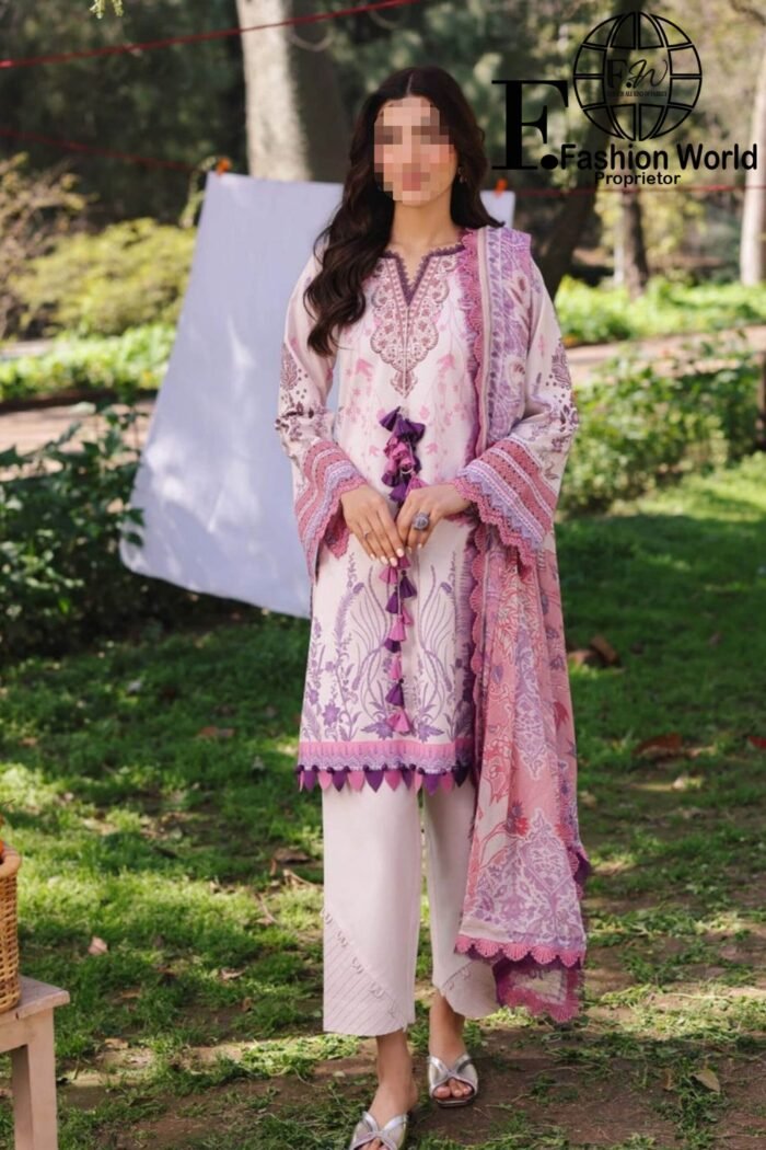 Firdous URBANE Digital  Printed Lawn SS 25 - Image 1