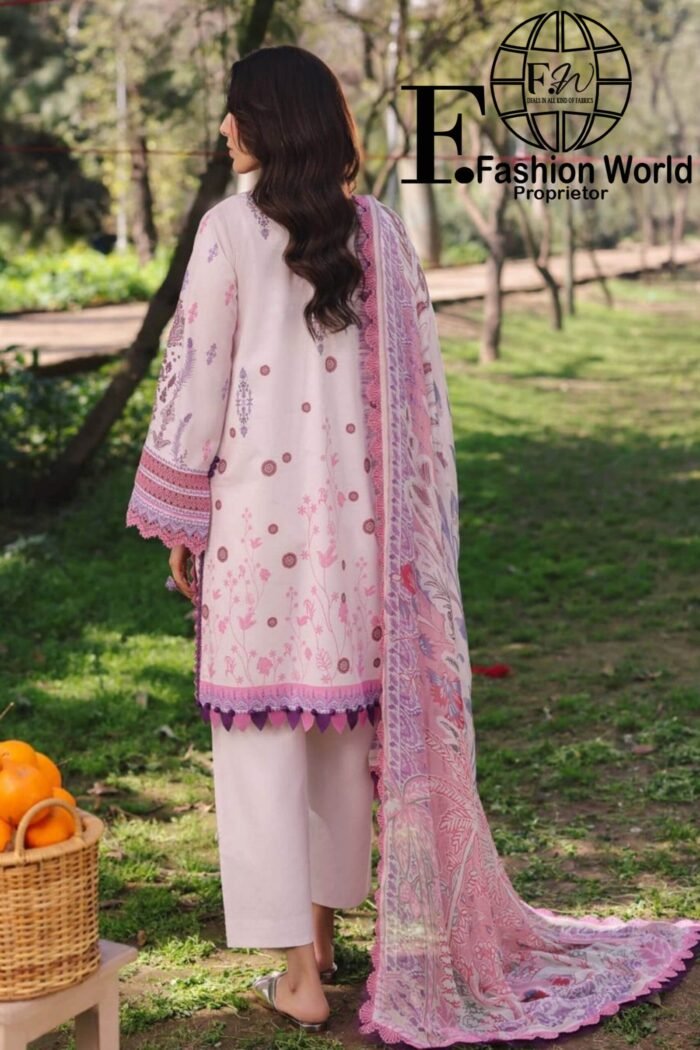 Firdous URBANE Digital  Printed Lawn SS 25 - Image 2