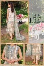 Firdous URBANE Digital  Printed Lawn SS 25 - Image 2