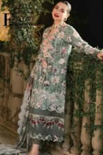 Unstitched 3 Piece Asifa & Nabeel Embroidered Collection - Image 4