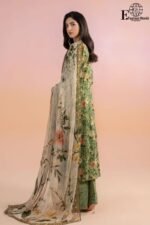 Unstitched 3 Piece Maria.b ChikanKari Collection - Image 4