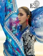 Zainab Chottani Tahra Embroidered Lawn 3-Piece Unstitched Suit – D-07 Bella | Luxury Collection 2025 - Image 12