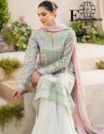 Iznik SFL-07 Chikankari Embroidered Lawn Suit - Image 6