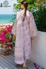 Baroque Chikankari Embroidered Digital Print Lawn 3 Piece Suit - Image 2