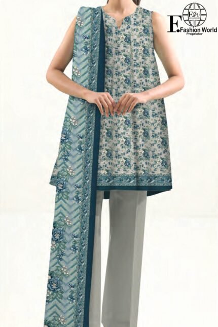 Saya Printed Lawn 2025 | 3-Piece Suit
