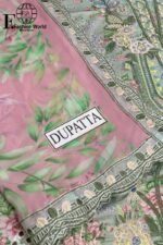 Iznik SFL-07 Chikankari Embroidered Lawn Suit - Image 7