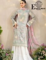 Iznik SFL-07 Chikankari Embroidered Lawn Suit