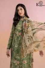 Unstitched 3 Piece Maria.b ChikanKari Collection - Image 5