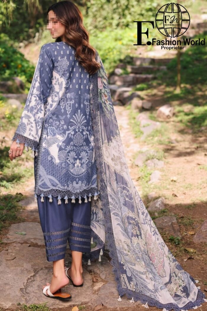 Firdous URBANE Digital  Printed Lawn SS 25 - Image 2