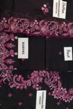Luxury Full Embroidered 3 Piece Formal Suit - Image 2