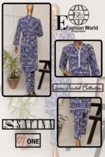 Safina Printed Lawn 2025 | 2-Piece Suit - Image 2