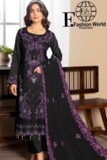 Luxury Full Embroidered 3 Piece Formal Suit