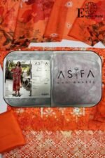 Unstitched 3 Piece Asifa & Nabeel Embroidered Collection - Image 8