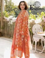 Unstitched 3 Piece Asifa & Nabeel Embroidered Collection - Image 4
