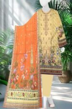 Bin Saeed Embroider 3 Piece Unstitched