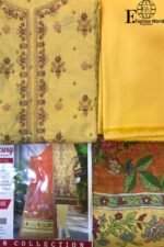 Bin Saeed Embroider 3 Piece Unstitched - Image 3