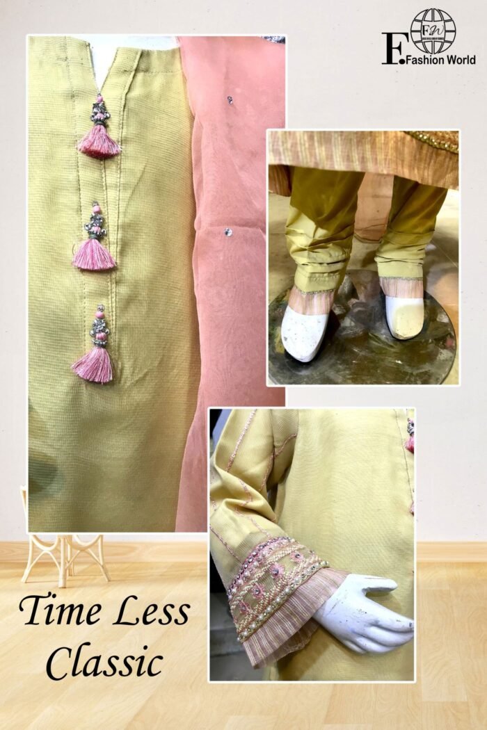 Kids Stitched 3 Piece Fancy - Image 4