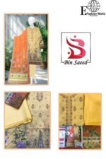 Bin Saeed Embroider 3 Piece Unstitched - Image 2