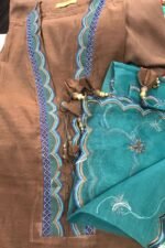 Organza Embroidered Stiched 2 Peice - Image 3
