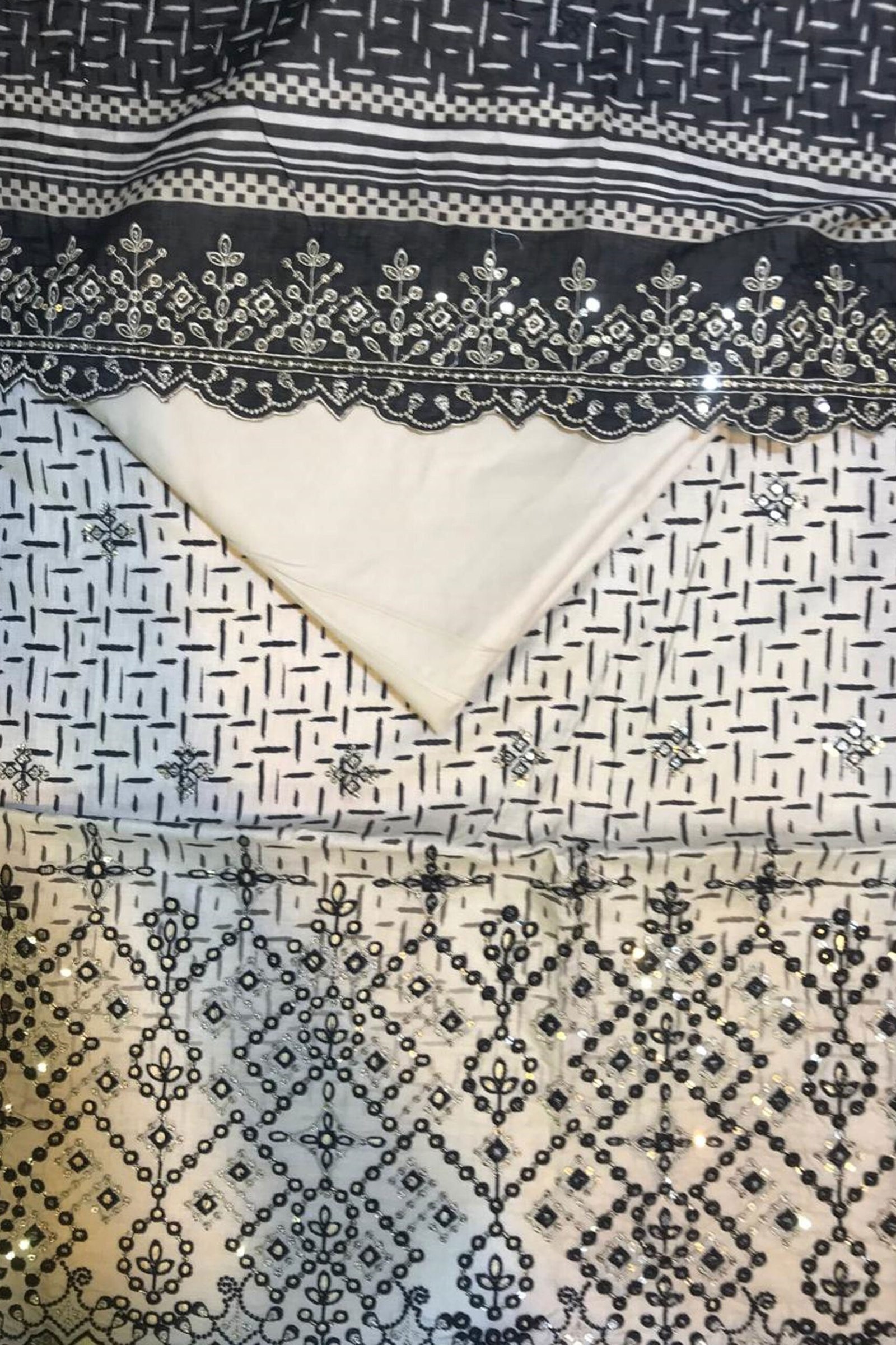 b-1-scaled-1.jpg Unstitched 3 Piece Binsaeed Embroidery Collection - Image 1