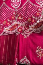 Unstitched 3 Piece Binsaeed Embroidery Collection - Image 4