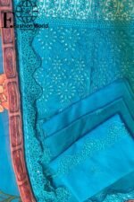 Unstitched 3 Piece Chickenkari Embroidery - Image 2