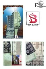 Bin Saeed Embroider 3 Piece Unstitched - Image 4