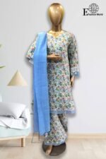 Phool Kari Stitched 3 Piece