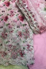Unstitched 3 Piece Binsaeed Embroidery Collection - Image 2