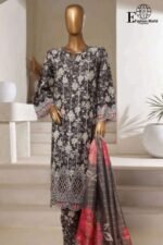 Exclusive Embroidered Lawn 3 PC Collection
