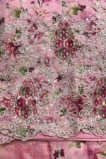 Unstitched 3 Piece Binsaeed Embroidery Collection - Image 4