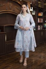3 Piece SALINA Digital Printed Lawn Vol 18