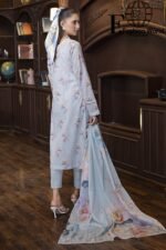 3 Piece SALINA Digital Printed Lawn Vol 18 - Image 2