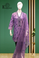 Cotton Net Stitched 2 Pc | BY FASHION WORLD