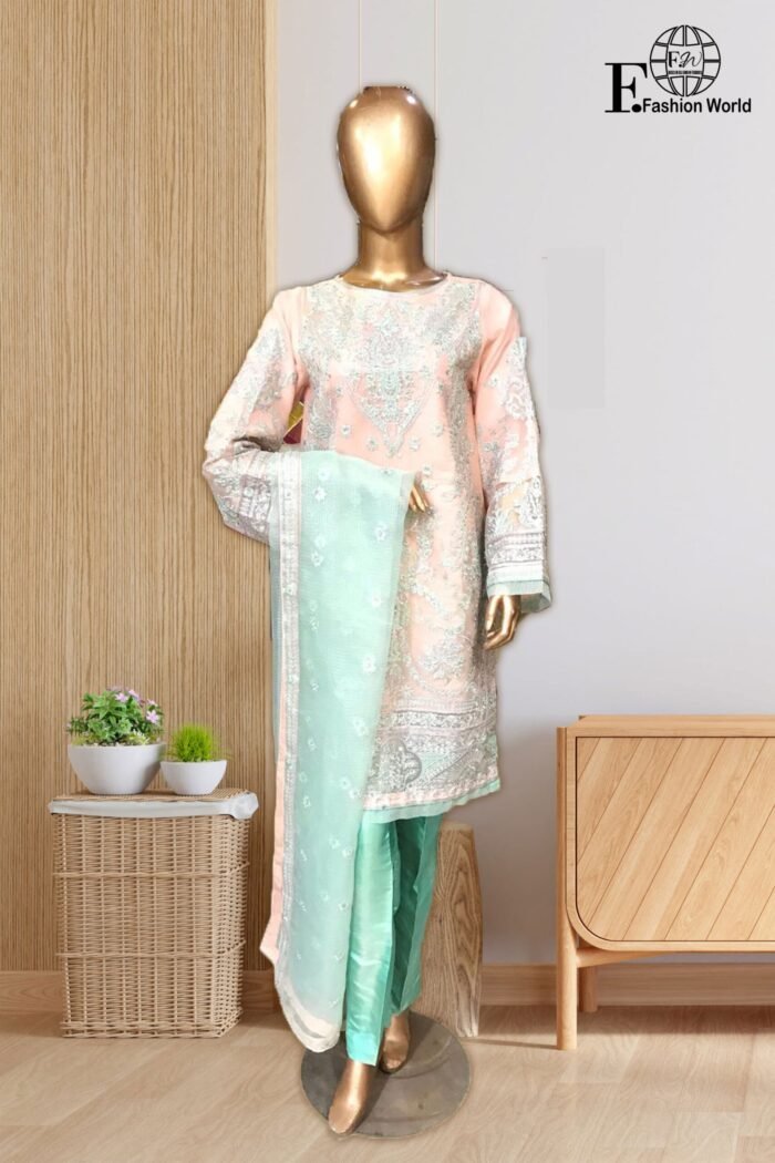 Fancy Organza embroidery - Image 2