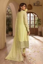 GUL AHMED Premium Embroidered Cambric Lawn Unstitched 3-Piece embroidered Suit D#480 - Image 5