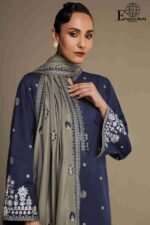 IMAGE-Majestic Grace–Luxury Cambric Lawn Formal Unstitched 3-Piece embroidered Suit FWDEJJ - Image 2