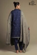 IMAGE-Majestic Grace–Luxury Cambric Lawn Formal Unstitched 3-Piece embroidered Suit FWDEJJ - Image 4