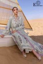 CRIMSON-Luxury Wedding Collection FWDHJJ/D#506 – Elegant Organza Embroidered 3-Piece Suit for Women | Premium Festive & Formal Wear - Image 4