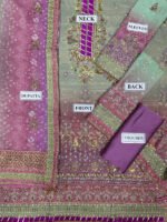 Baroque - Premium Embroidered Unstitched 3-Piece | Cambric Lawn Suit | Semi Formal | D-370 - Image 6