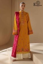 RAJBARI-Premium Embroidered Cambric Lawn Unstitched 3-Piece embroidered Suit D#539