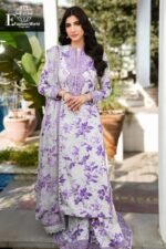 Aneela's - Embroidered Digital Printed Lawn | 3-Piece Unstitched Suit | Semi Formal Lawn | F-25