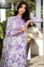 Aneela's - Embroidered Digital Printed Lawn | 3-Piece Unstitched Suit | Semi Formal Lawn | F-25 - Image 3