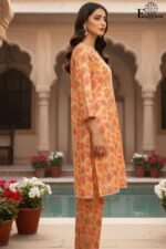 SAIRA & SAMINA – STITCHED 2 PIECE | ALL OVER DIGITALLY PRINTED SUIT | 2026 - Image 3