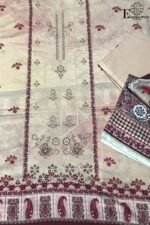 SS COLLECTION-Digital Printed Embroidered Lawn | 3-Piece Unstitched Suit | for Women - Image 5