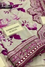 Aneela's - Embroidered Digital Printed Lawn | 3-Piece Unstitched Suit | Semi Formal Lawn | F-25 - Image 7